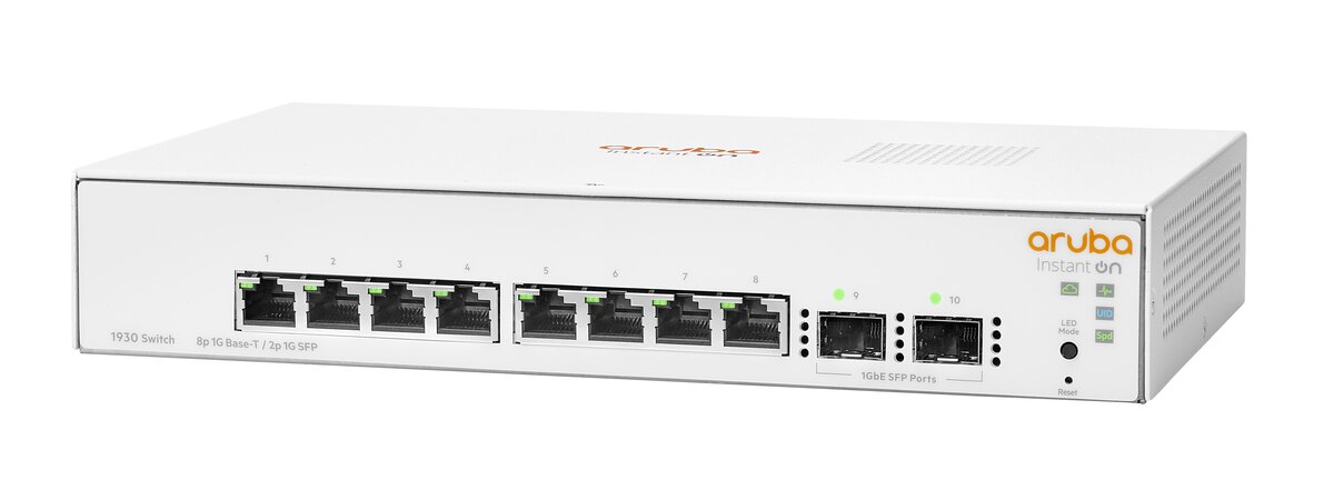 Aruba Smart Instant On 1930 8G 2SFP Switch (JL680A), ISA Solutions