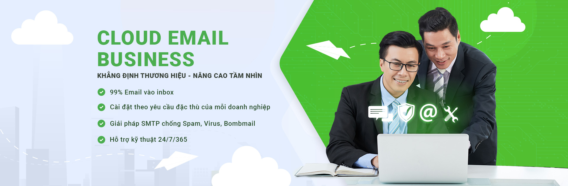 Cloud Email Business » Khẳng định thương hiệu doanh nghiệp